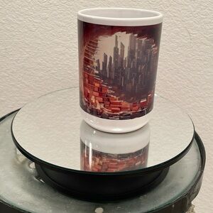 Hand crafted BPA Free Sublimation 15 oz mug.  Personalized name(s) can be added.